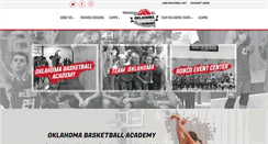 Desktop Screenshot of oklahomabasketballacademy.com